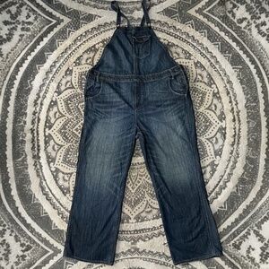 EUC. Vintage [GAP] Cotton Denim Blue Jean Wide Leg 90s Overalls | VNTG · XXL